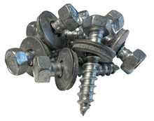 Palmako skruer 35 x 8 mm med skive - 8 stk.